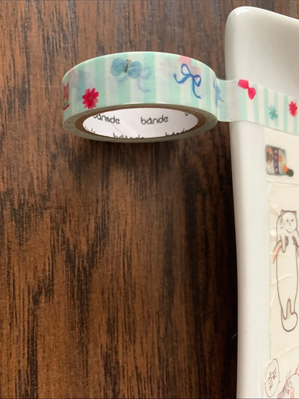 Cute Cat Washi Tape Set - Pastel Accents